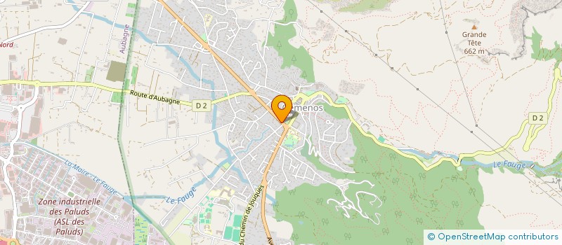 localisation de l'entreprise L'AZUR  GEMENOS