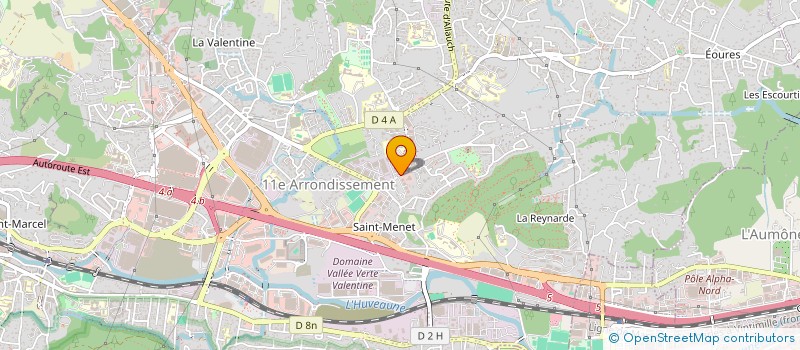localisation de l'entreprise L'AZUREENNE DE PROTECTION à MARSEILLE