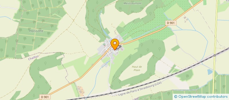 localisation de l'entreprise L'AZUREENNE HABITAT à SAINT-MAURICE-SOUS-LES-COTES