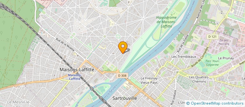 localisation de l'entreprise L B 2 C à MAISONS-LAFFITTE