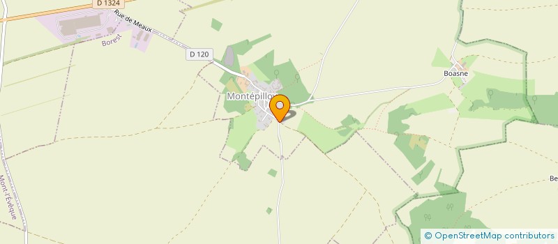localisation de l'entreprise L B 2 I  MONTEPILLOY
