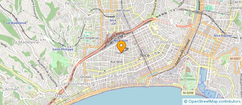 localisation de l'entreprise L B à NICE