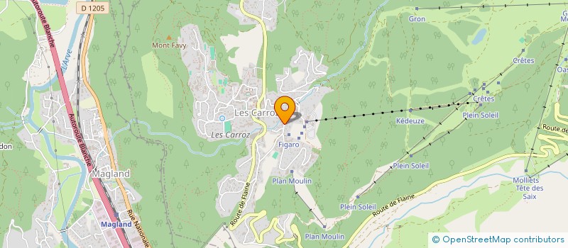 localisation de l'entreprise L.B  BOLLENE