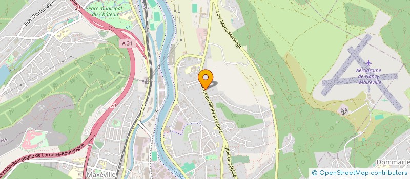 localisation de l'entreprise L&B  MALZEVILLE