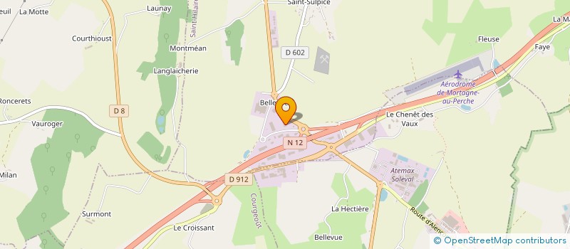 localisation de l'entreprise L'B à SAINT-HILAIRE-LE-CHATEL