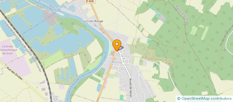localisation de l'entreprise L.B.A. à SENS