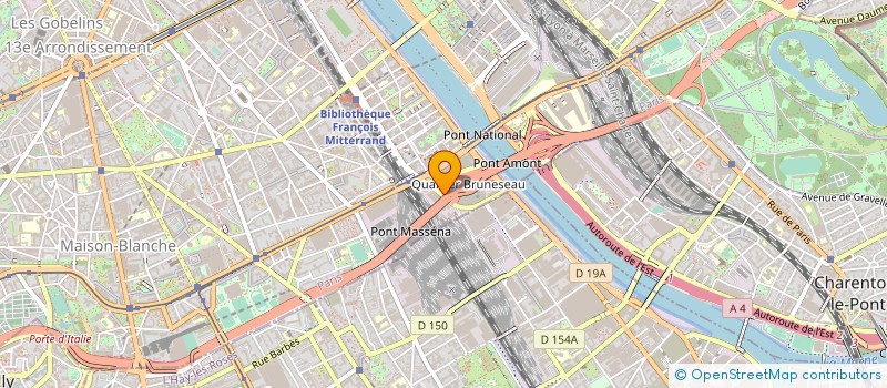 localisation de l'entreprise L.B.A. à PARIS