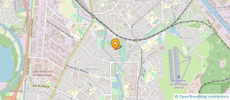 localisation de l'entreprise L.B. AYANT POUR RAISON SOCIALE ALSACE ENERGY à STRASBOURG