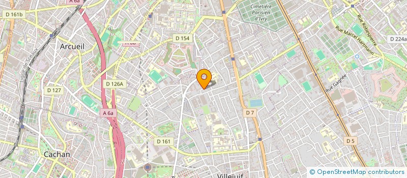 localisation de l'entreprise L.B.C. à VILLEJUIF