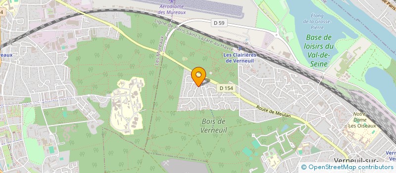 localisation de l'entreprise L & B CAPITAL à VERNEUIL-SUR-SEINE