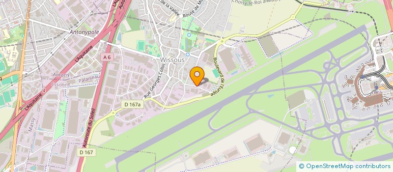 localisation de l'entreprise L B CONSTRUCTION à WISSOUS
