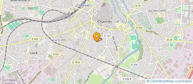 localisation de l'entreprise L & B CONSTRUCTION à CHARTRES