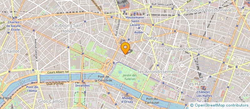 localisation de l'entreprise L B ET ASSOCIES  PARIS