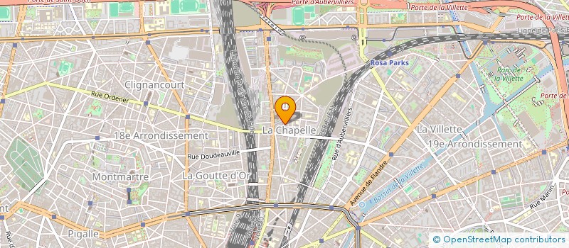 localisation de l'entreprise L & B FRUITS ET LEGUMES  PARIS