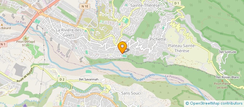 localisation de l'entreprise L.B.G à LA POSSESSION