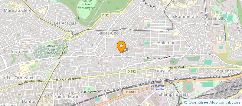 localisation de l'entreprise L B H CONSTRUCTIONS à LE HAVRE