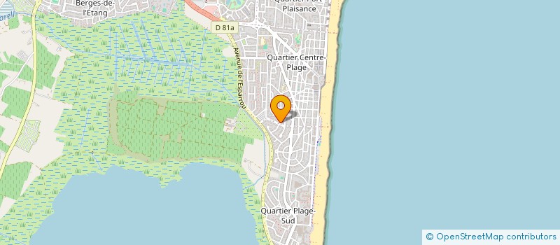 localisation de l'entreprise L&B INVEST à CANET-EN-ROUSSILLON