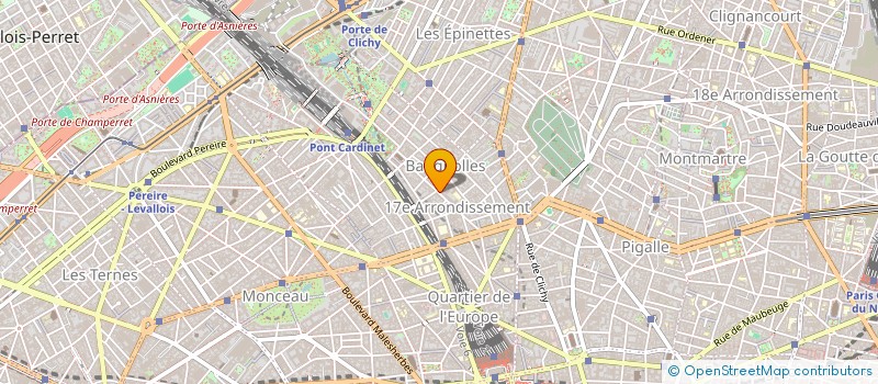 localisation de l'entreprise L B L DIS à PARIS