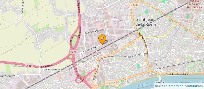 localisation de l'entreprise L.B. LOIRET BATIMENT SARL à INGRE
