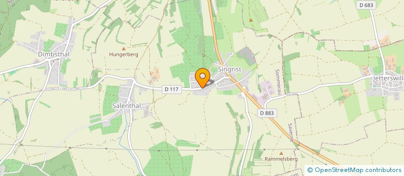 localisation de l'entreprise L B M HAUSWALD  SOMMERAU