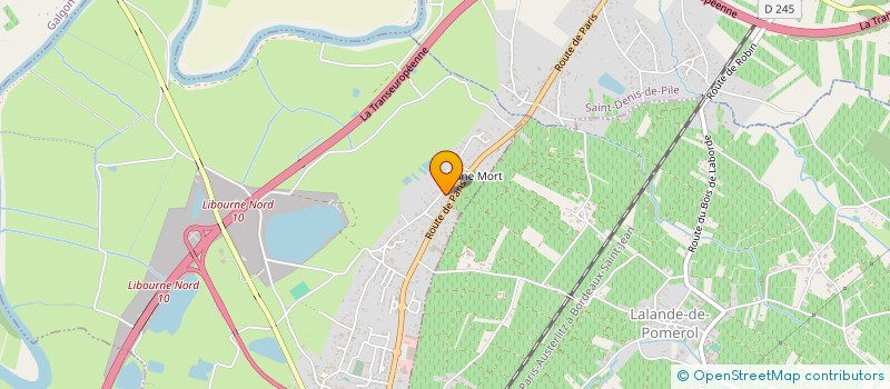 localisation de l'entreprise L.B.N.A  LES BILLAUX