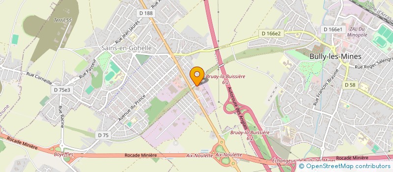 localisation de l'entreprise L.B NET PROTECT  AIX-NOULETTE