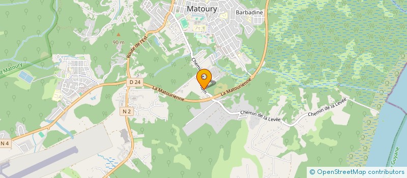 localisation de l'entreprise L&B OFFICIEL  MATOURY