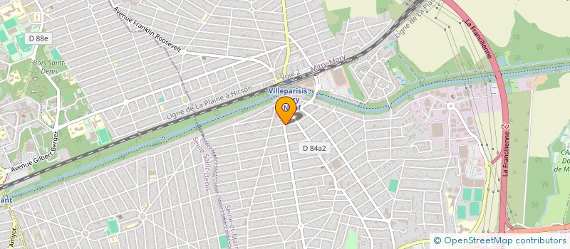 localisation de l'entreprise L.B.P  VILLEPARISIS