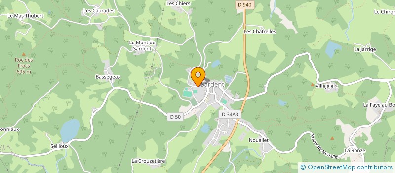 localisation de l'entreprise L.B.P. DISTRIBUTION à SARDENT