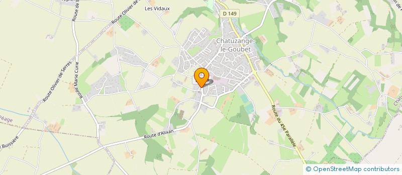localisation de l'entreprise L.B. PARTICIPATIONS  BOURG-DE-PEAGE