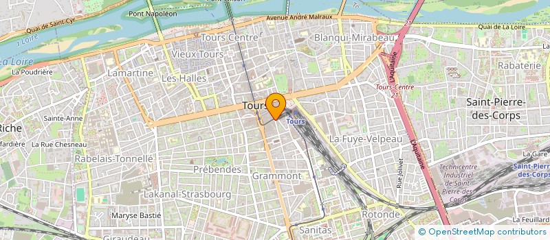 localisation de l'entreprise L&B PATRIMOINE  TOURS