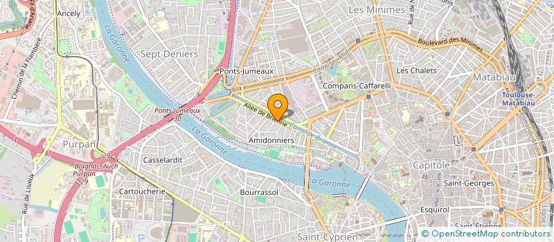 localisation de l'entreprise L&B PATRIMOINE à TOULOUSE
