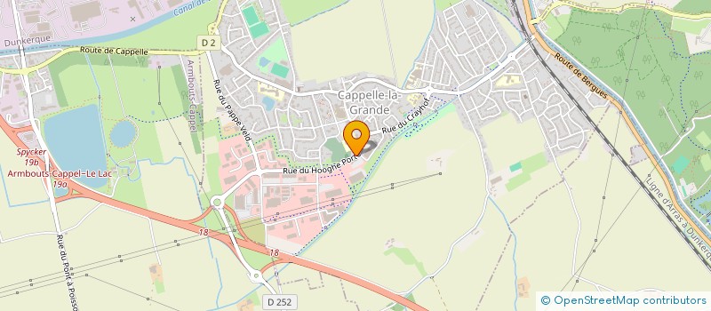 localisation de l'entreprise L.B.R.T PIZZAS 97  CAPPELLE-LA-GRANDE