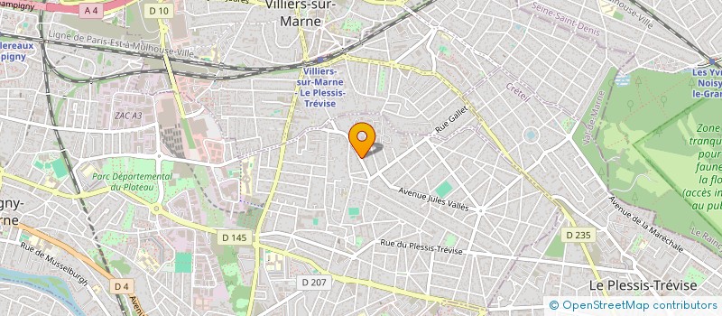 localisation de l'entreprise L.B. RENOVATION à CHAMPIGNY-SUR-MARNE