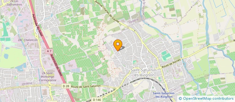 localisation de l'entreprise L.B. SERVICES à SAINT-SATURNIN-LES-AVIGNON