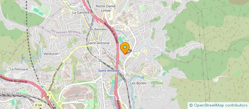 localisation de l'entreprise L.B. TRANSPORTS à MARSEILLE