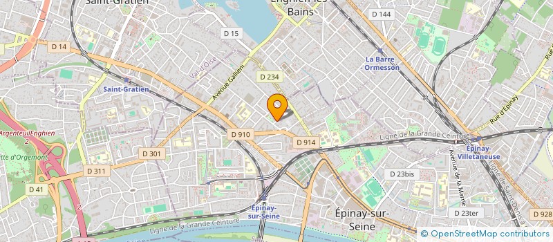 localisation de l'entreprise L.B. TRANSPORTS à EPINAY-SUR-SEINE
