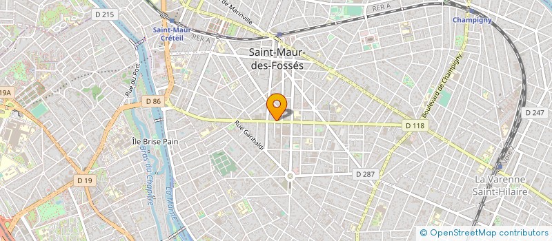 localisation de l'entreprise L.B.V.2 à SAINT-MAUR-DES-FOSSES