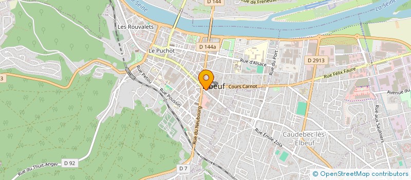 localisation de l'entreprise L'BARAKA à ELBEUF