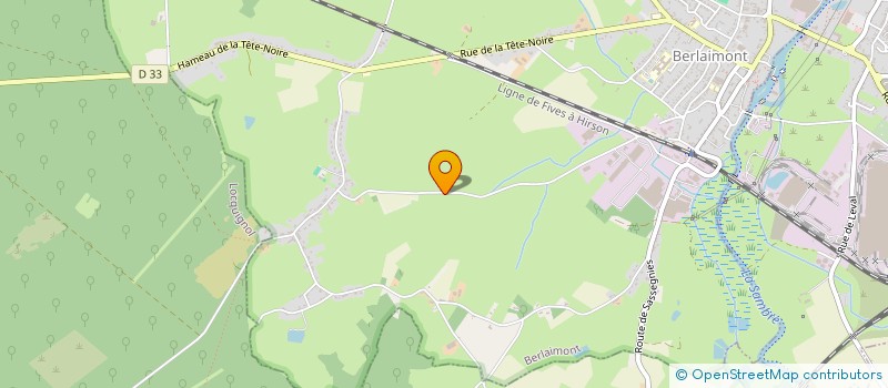 localisation de l'entreprise L'BARAQUE  BERLAIMONT