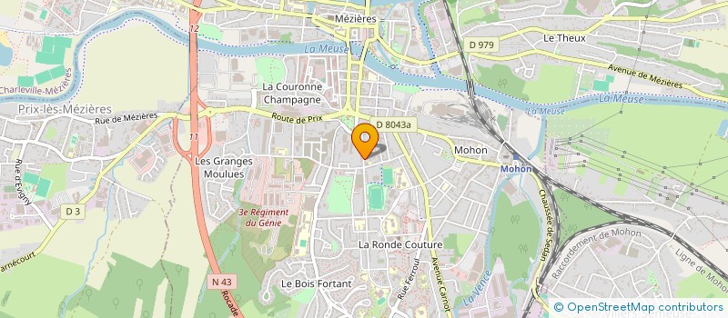 localisation de l'entreprise L'BATI à CHARLEVILLE-MEZIERES
