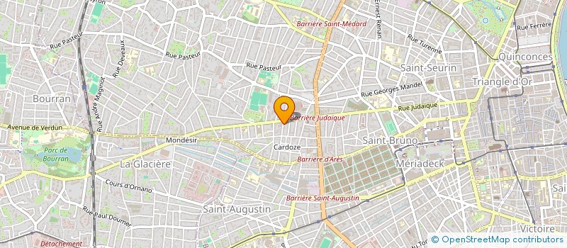 localisation de l'entreprise L@BX  BORDEAUX