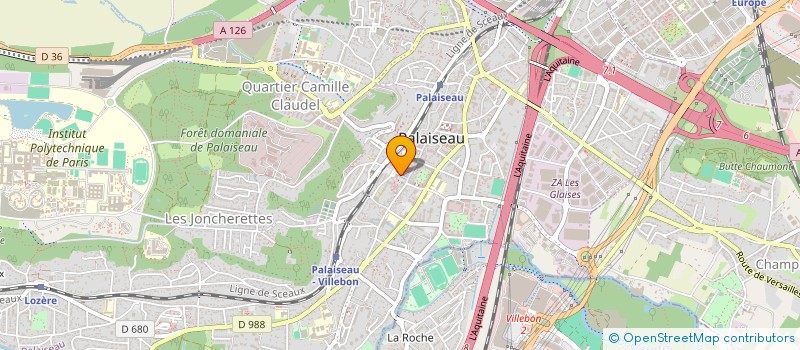 localisation de l'entreprise L C à PALAISEAU