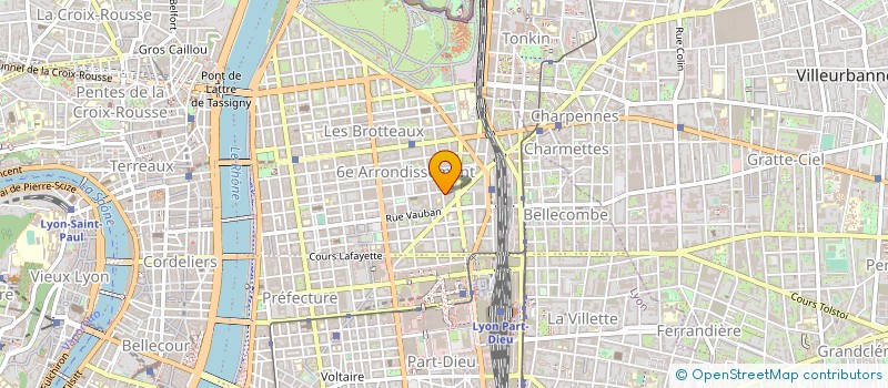 localisation de l'entreprise L & C à LYON