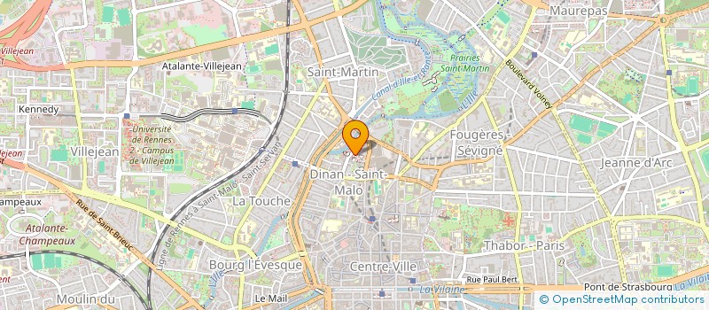 localisation de l'entreprise L.C  RENNES