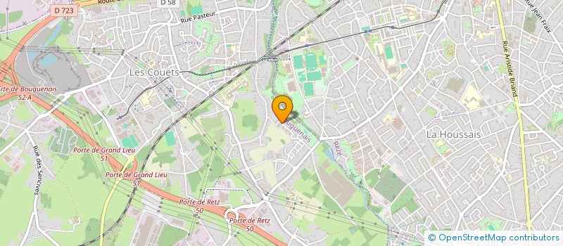 localisation de l'entreprise L.C.A. à BOUGUENAIS