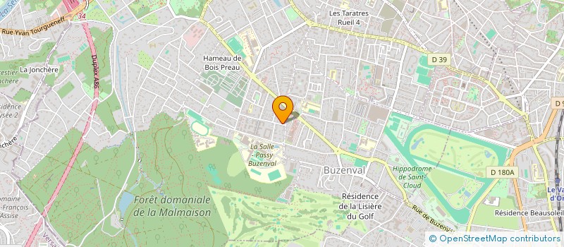 localisation de l'entreprise L C B à RUEIL-MALMAISON