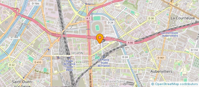 localisation de l'entreprise L C B 5  SAINT-DENIS