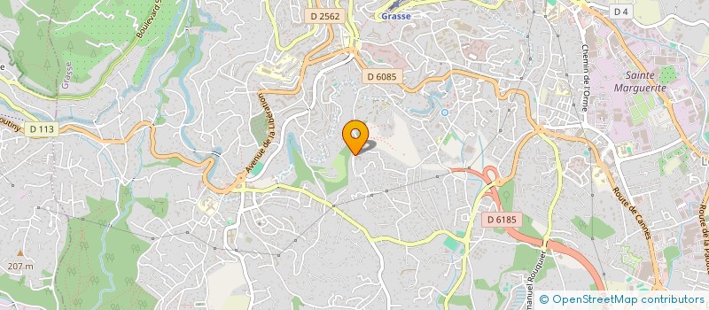 localisation de l'entreprise L.C BAT à GRASSE