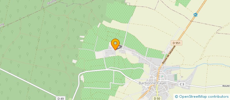 localisation de l'entreprise L&C BOZ  BARBONNE-FAYEL